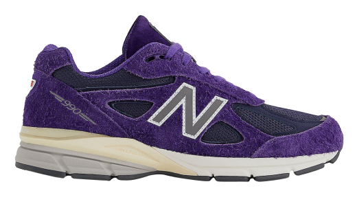New Balance 990v4 Made in USA Purple Suede