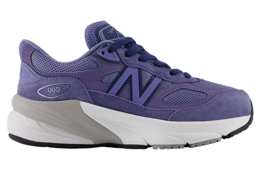 New Balance 990v6 GS Purple / Nb Navy