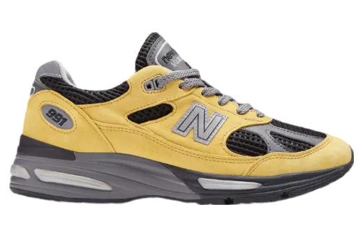 New Balance 991v2 Made in UK Yellow