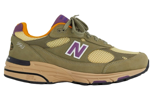 New Balance 993 Made in USA Olive Leaf