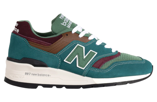 New Balance 997 Made In USA Teal / Brown