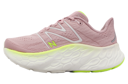 new balance 424 サッカーシューズ ホワイト/ピンク/イエロー New Balance Fresh Foam X More V4 D Wide WMNS Pink / Yellow
