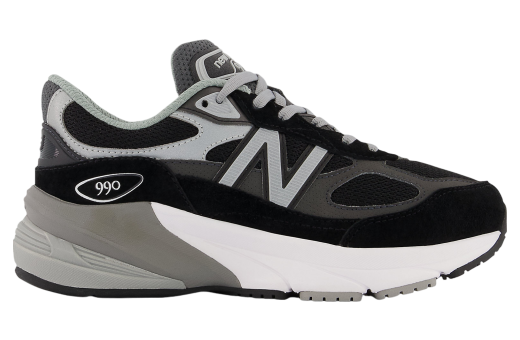 New Balance Fuelcell 990v6 GS Black / Silver