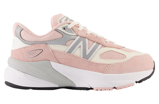 New Balance Fuelcell 990v6 GS Pink Haze / White