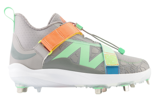 New Balance Fuelcell Lindor 2 Metal Team Away Grey / Neon Dragonfly