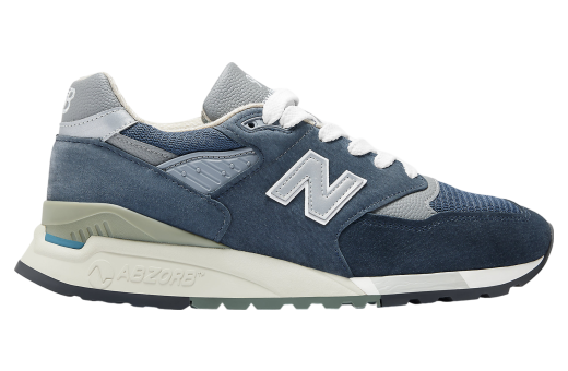 New Balance Made in Usa 998 Navy / Silver