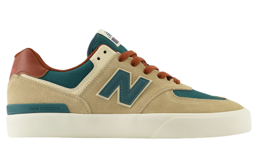 New Balance NB Numeric 574 Vulc Tan / Forest Green