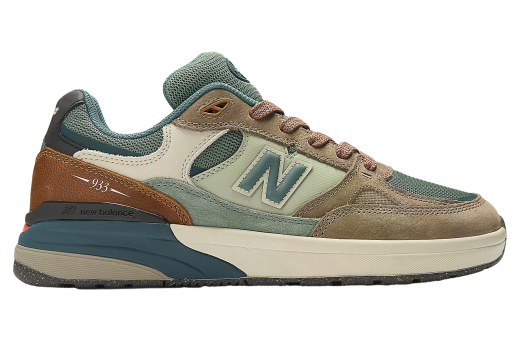 New Balance NB Numeric Andrew Reynolds 933 Mushroom / New Spruce