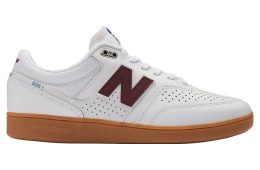 New Balance NB Numeric Brandon Westgate 508 White / Nb Burgundy