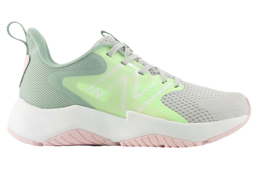 New Balance Rave Run v2 Lace GS Grey Matter / Mint Flash