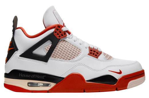 サイン付きNigel Sylvester × Nike Air Jordan 4 Nigel Sylvester x Air Jordan 4 Sail / Cinnabar