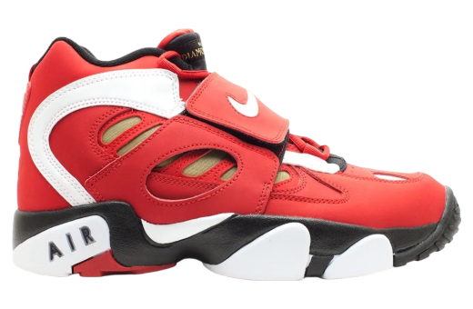 Nike Air Diamond Turf 2 Fire Red / White