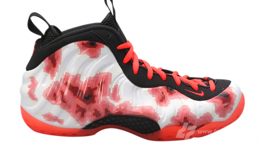 Nike Air Foamposite One - Thermal Map