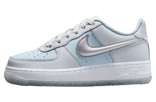 Nike Air Force 1 GS Pure Platinum / Glacier Blue