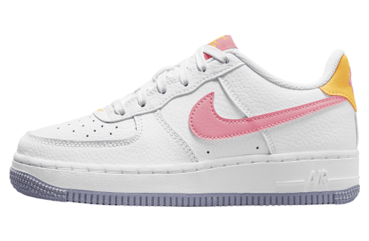 Pink swoosh nike air force on sale