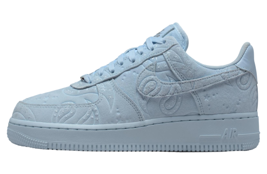 Nike Air Force 1 Hydrogen Blue / Metallic Silver