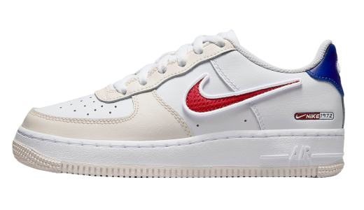 Nike Air Force 1 Low 1972 White / Red - Blue