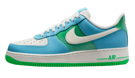 Nike Air Force 1 Low Aquarius Blue Green Shock