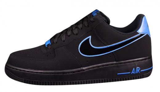 Blue and Black Air Force 1 Custom Nike Air Force 1 Blue 