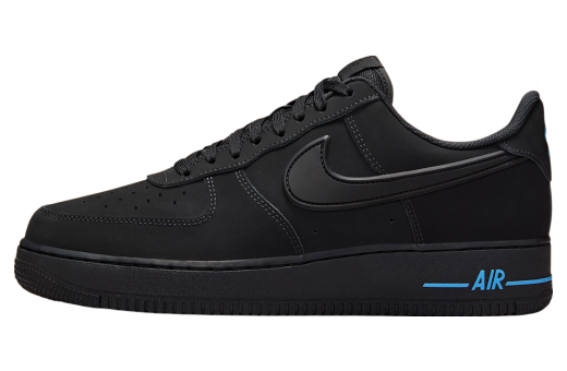 Nike Air Force 1 Low Black / University Blue