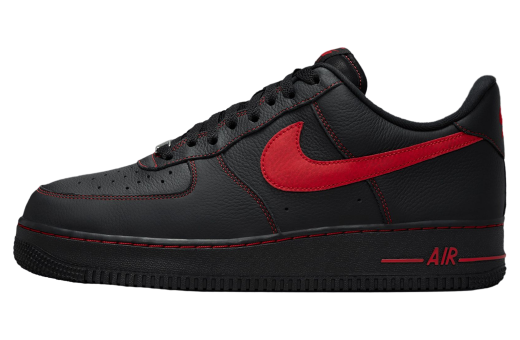 Nike Air Force 1 Low  Black / University Red