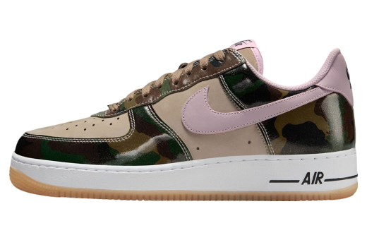 Nike Air Force 1 Low Camo Pink Swoosh