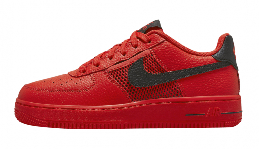 Nike Air Force 1 Low Black Red DO6389-001 