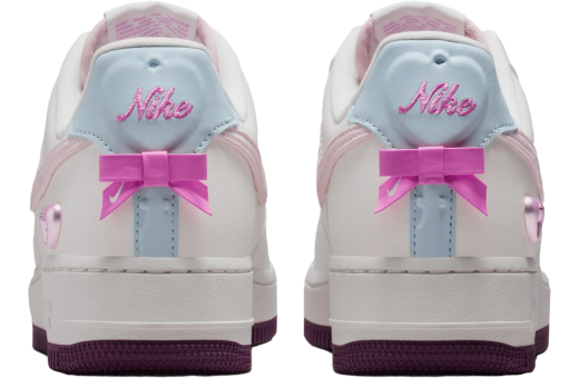 Nike Air Force 1 Low Sail / Light Armory Blue / Silt Red