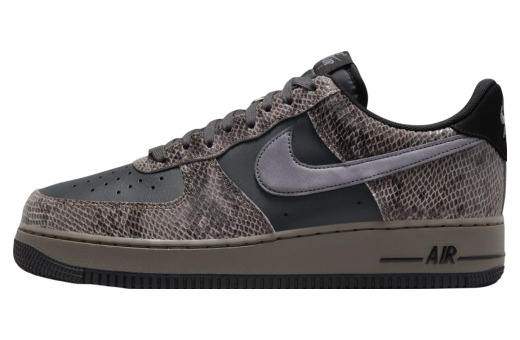 Nike Air Force 1 Low Snakeskin Black / Purple