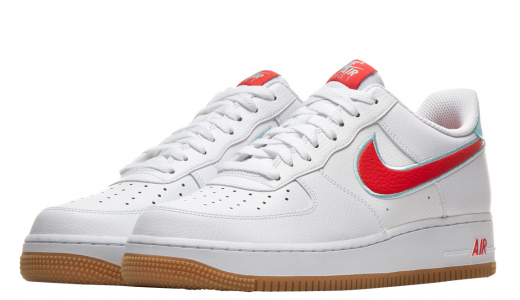 Nike Air Force 1 Low Just Do It White Red DQ0791-100 