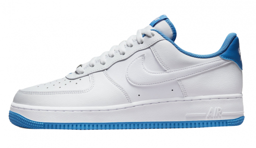 Nike Air Force 1 07 Low LV8 Worldwide White Blue, CK6924-100