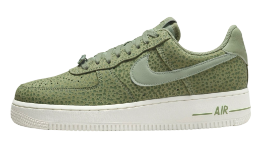 Nike Air Force 1 Low WMNS Safari Oil Green