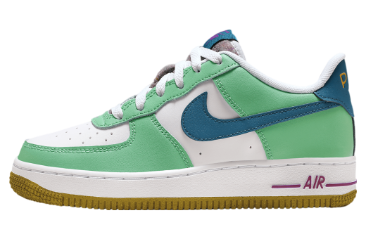 Nike Air Force 1 LV8 GS White / Spring Green