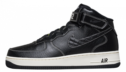 Nike Air Force 1 Mid Black Metallic DX3061-001 - KicksOnFire.com