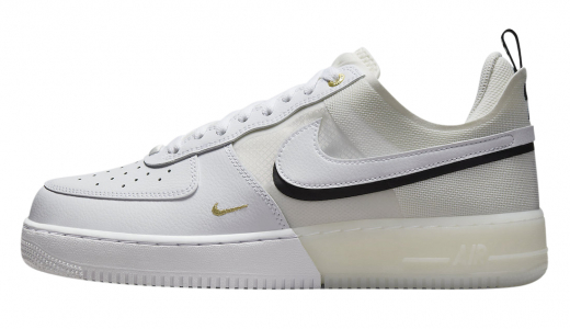 Nike Air Force 1 React Ανδρικά Sneakers Μαύρα DH7615-001