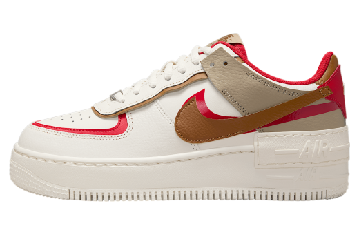 Nike Air Force 1 Shadow WMNS Phantom / Fire Red