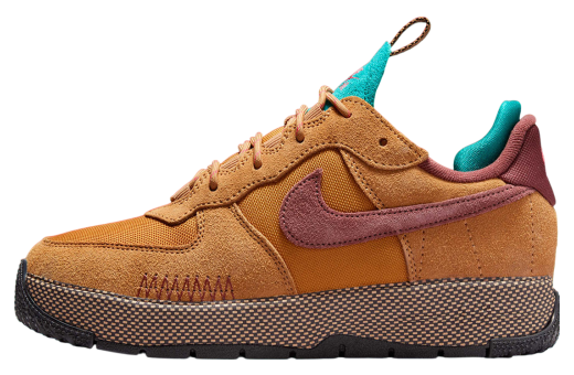 Nike Air Force 1 Wild Flax / Red Sepia / Teal