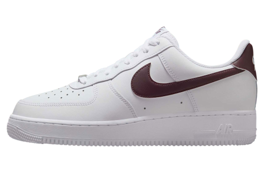 Nike Air Force 1 WMNS Low White / Burgundy Crush