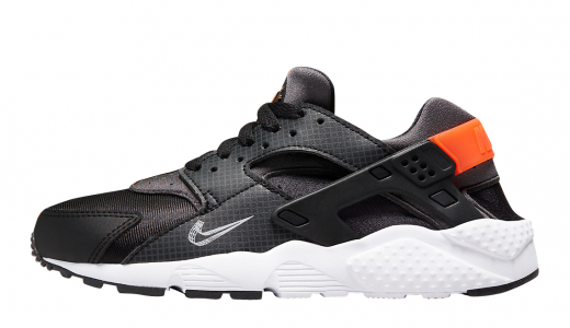 Huarache black outlet orange