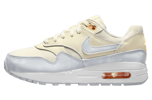 Nike Air Max 1 GS Pale Ivory / Melon Tint