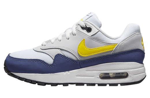 Nike Air Max 1 GS White / Blue Recall