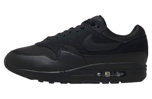 Nike Air Max 1 Triple Black / Opti Yellow