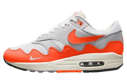 Nike Air Max 1 White / Hyper Crimson