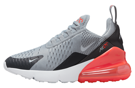 nike air max 270 wolf grey and red