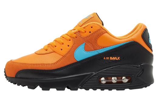 Nike Air Max 90 GS Mandarin / Blue Fury