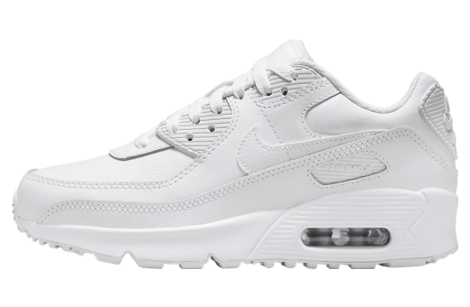 Nike Air Max 90 GS White / Metallic Silver