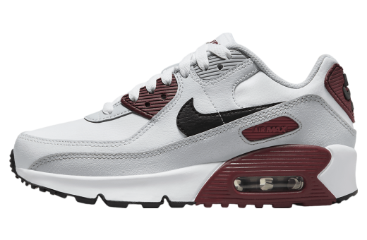 Nike Air Max 90 LTR GS White / Dark Team Red