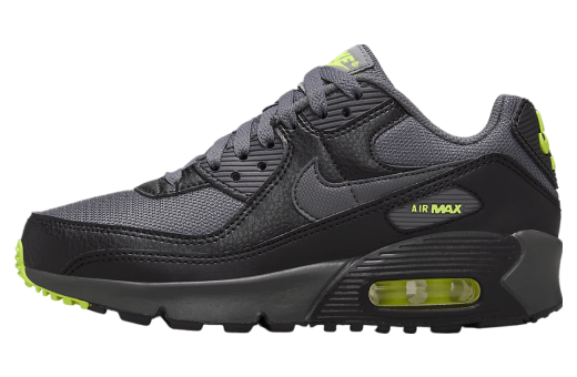 Nike Air Max 90 Next Nature GS Black / Volt