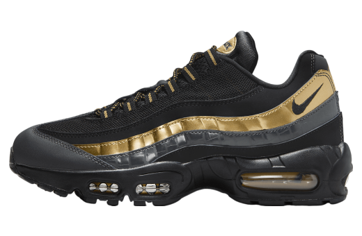 Nike Air Max 95 Premium Black / Metallic Gold