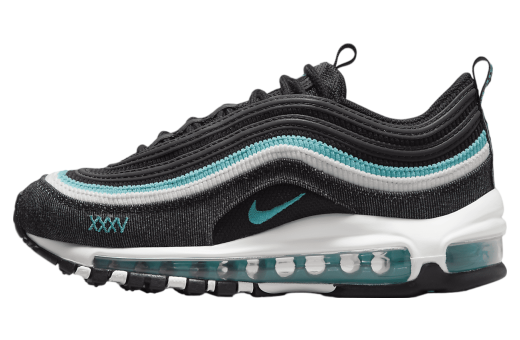 Nike Air Max 97 SE GS Black / Sport Turquoise